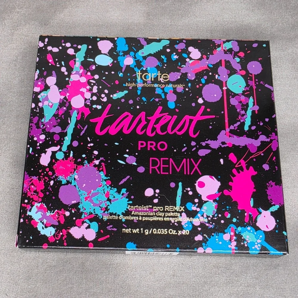 Tarte Tarteist Pro Remix Amazonian Clay Eyeshadow Palette 20 Shades Full Sz NIB